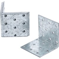 BGS DIY Winkelverbinder | 60 x 60 x 60 mm | 4-tlg.