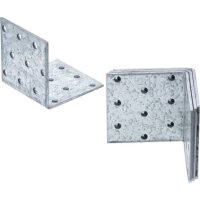 BGS DIY Winkelverbinder | 60 x 60 x 60 mm | 4-tlg.