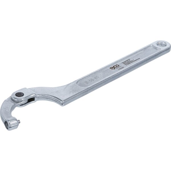 BGS Gelenk-Hakenschlüssel mit Zapfen | 50 - 80 mm