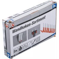 BGS DIY Wandhaken-Satz | 8-tlg.