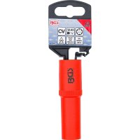 BGS VDE-Steckschlüssel-Einsatz Sechskant | Antrieb Innenvierkant 12,5 mm (1/2") | SW 13 mm