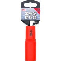 BGS VDE-Steckschlüssel-Einsatz Sechskant | Antrieb Innenvierkant 12,5 mm (1/2") | SW 18 mm