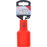 BGS VDE-Steckschlüssel-Einsatz Sechskant | Antrieb Innenvierkant 12,5 mm (1/2") | SW 32 mm