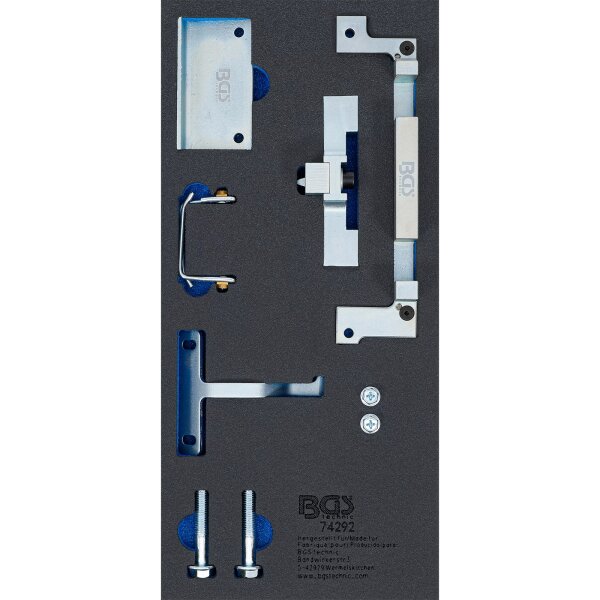 BGS Werkstattwageneinlage 1/3: Motor-Einstellwerkzeug-Satz | für Ford 1.5L 3-Zylinder Duratec