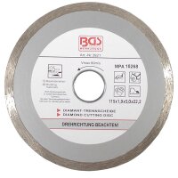 Vollrand-Trennscheibe für Trockenschnitt, 115 mm