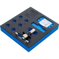 BGS Werkstattwageneinlage 1/6: Zahnriemen-Spannungsprüfer & Messwerkzeug-Satz