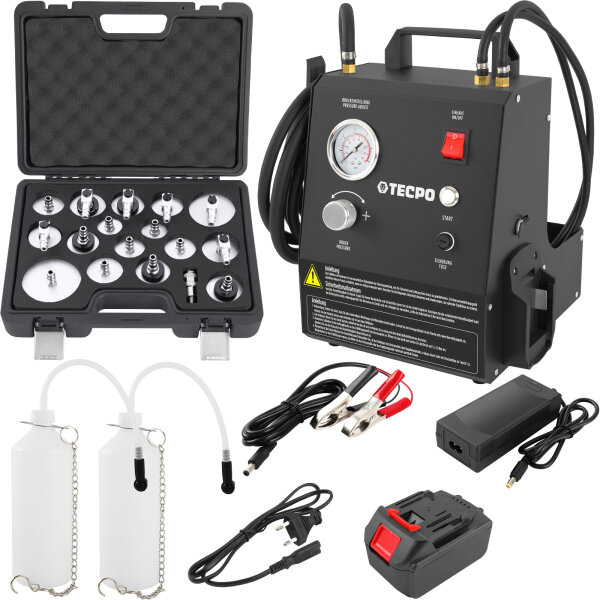 TECPO Elektrisches Bremsen-Entlüftungsgerät