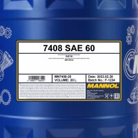 MANNOL SAE 60, 20L