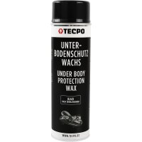 TECPO Unterbodenschutz überlackierbar schwarz, 500 ml