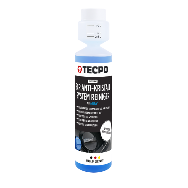 1x TECPO SCR Anti-Kristall Additiv Konzentrat AdBlue® 250 ml