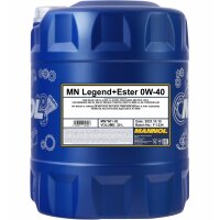 3x MANNOL Legend + Ester 0W-40, 20L