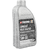 1L TECPO 5W-30 LONGLIFE PLUS MOTORÖL für VW 504.00 507.00 MB 229.31 229.51 BMW LL-04 C30
