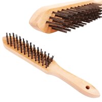 BGS Handstielbürste | Stahldraht | 5-reihig | 300 mm