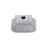 TECPO Auswuchtgewichte - Schlaggewichte 10g Zink für Stahlfelgen, 100-tlg.