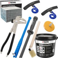 TECPO Auswuchtzange + Felgenkantenschutz + Klebegewicht...