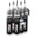 6x TECPO Hochtemperatur Silikon Dichtung HSD 30 schwarz, 200 ml