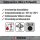 6x TECPO Hochtemperatur Silikon Dichtung HSD 30 schwarz, 200 ml