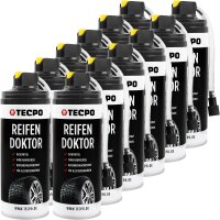 12x TECPO Reifen Doktor Dichtmittel, 400 ml