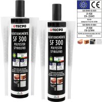 2x TECPO Injektionsmörtel SF 300 Verbundmörtel...