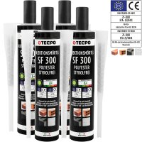 4x TECPO Injektionsmörtel SF 300 Verbundmörtel...
