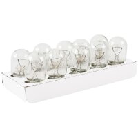 TECPO Glühbirnen Set, 12V-21W, W21W, W3X16d, 20...