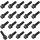 20x TECPO Radbolzen Radschrauben M14x1,5 für VAG