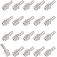 20x TECPO Radbolzen Radschrauben M12x1,5 für OPEL