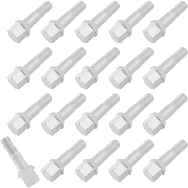 20x TECPO Radbolzen Radschrauben M12x1,5 für MERCEDES-BENZ