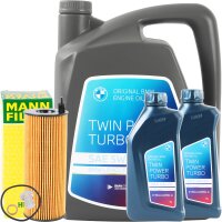 MANN-FILTER Ölfilter + Schraube + Original BMW 5W-30...