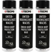 3x TECPO Unterbodenschutz überlackierbar schwarz,...
