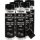 6x TECPO Unterbodenschutz überlackierbar schwarz, 500 ml