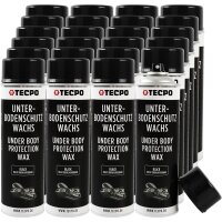 24x TECPO Unterbodenschutz überlackierbar schwarz,...
