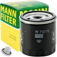 MANN-FILTER Ölfilter + Schraube