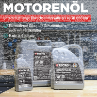 4L TECPO 5W-30 LONGLIFE PLUS MOTORÖL für VW...