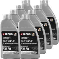 8L TECPO 5W-30 LONGLIFE PLUS MOTORÖL für VW...