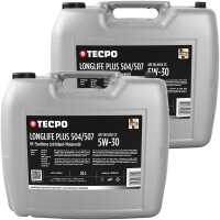 40L TECPO 5W-30 LONGLIFE PLUS MOTORÖL für VW...