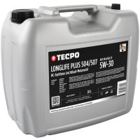 40L TECPO 5W-30 LONGLIFE PLUS MOTORÖL für VW 504.00 507.00 MB 229.31 229.51 BMW LL-04 C30