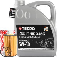 FEBI BILSTEIN Ölfilter + 5L TECPO 5W-30 LONGLIFE...