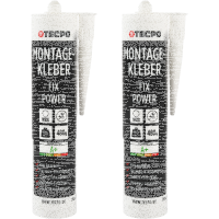 2x TECPO Universal Montagekleber Ultra FIX Power...
