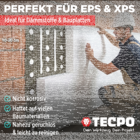 2x TECPO Universal Montagekleber Ultra FIX Power Baukleber 480g Weiß