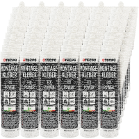 48x TECPO Universal Montagekleber Ultra FIX Power...