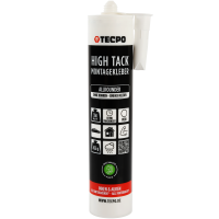 TECPO Universal Montagekleber Ultra FIX Power Baukleber 480g Weiß + Montagekleber HIGH TACK Baukleber, 1x 455g Kleber + Dichtstoffe MS-Polymer SMP