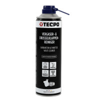 TECPO Vergaser & Drosselklappen Reiniger Ansaug-System-Reinigung 12x500 ml