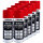 TECPO Weisses Fettspray Sprühfett White Grease 10x 400 ml Hochleistungs-Schmierfett mit starker Kriechwirkung und Korrosionsschutz