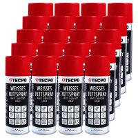 TECPO Weisses Fettspray Sprühfett White Grease 20x...