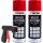 TECPO Weisses Fettspray Sprühfett White Grease 2x 400 ml Hochleistungs-Schmierfett mit starker Kriechwirkung und Korrosionsschutz + Sprühpistole