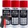 TECPO Weisses Fettspray Sprühfett White Grease 3x 400 ml Hochleistungs-Schmierfett mit starker Kriechwirkung und Korrosionsschutz + Sprühpistole