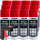 TECPO Weisses Fettspray Sprühfett White Grease 12x 400 ml Hochleistungs-Schmierfett mit starker Kriechwirkung und Korrosionsschutz + Sprühpistole