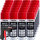 TECPO Weisses Fettspray Sprühfett White Grease 24x 400 ml Hochleistungs-Schmierfett mit starker Kriechwirkung und Korrosionsschutz + Sprühpistole