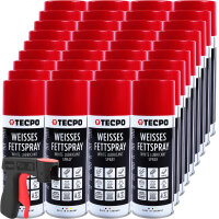 TECPO Weisses Fettspray Sprühfett White Grease 36x...
